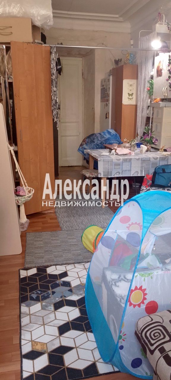 Комната в 4-комнатной квартире