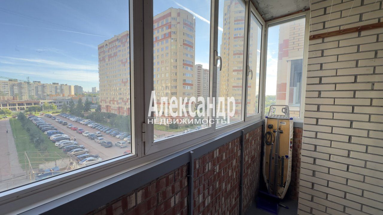 1-комнатная квартира (42м2) в аренду по адресу Санкт-Петербург, улица Ворошилова, 29к1— фото 14 из 15