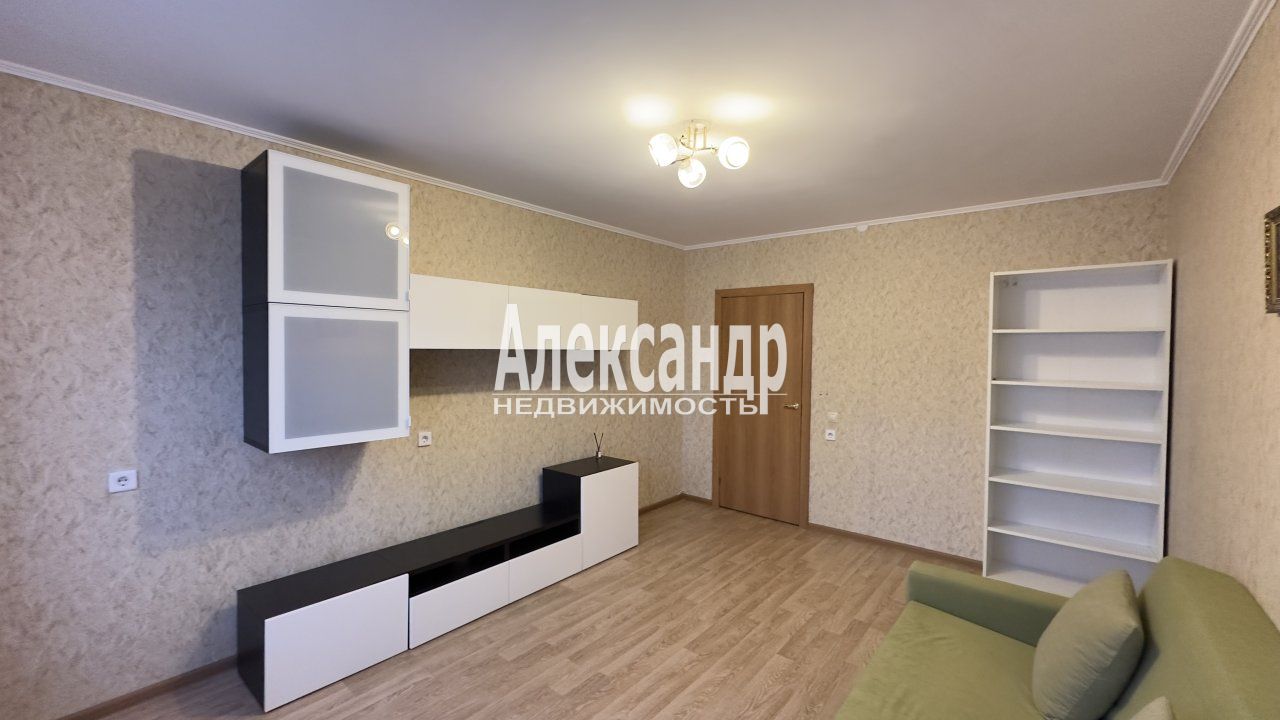 1-комнатная квартира (41м2) в аренду по адресу Ленинградская область, Всеволожский район, Мурино, проспект Авиаторов Балтики, 13— фото 6 из 16