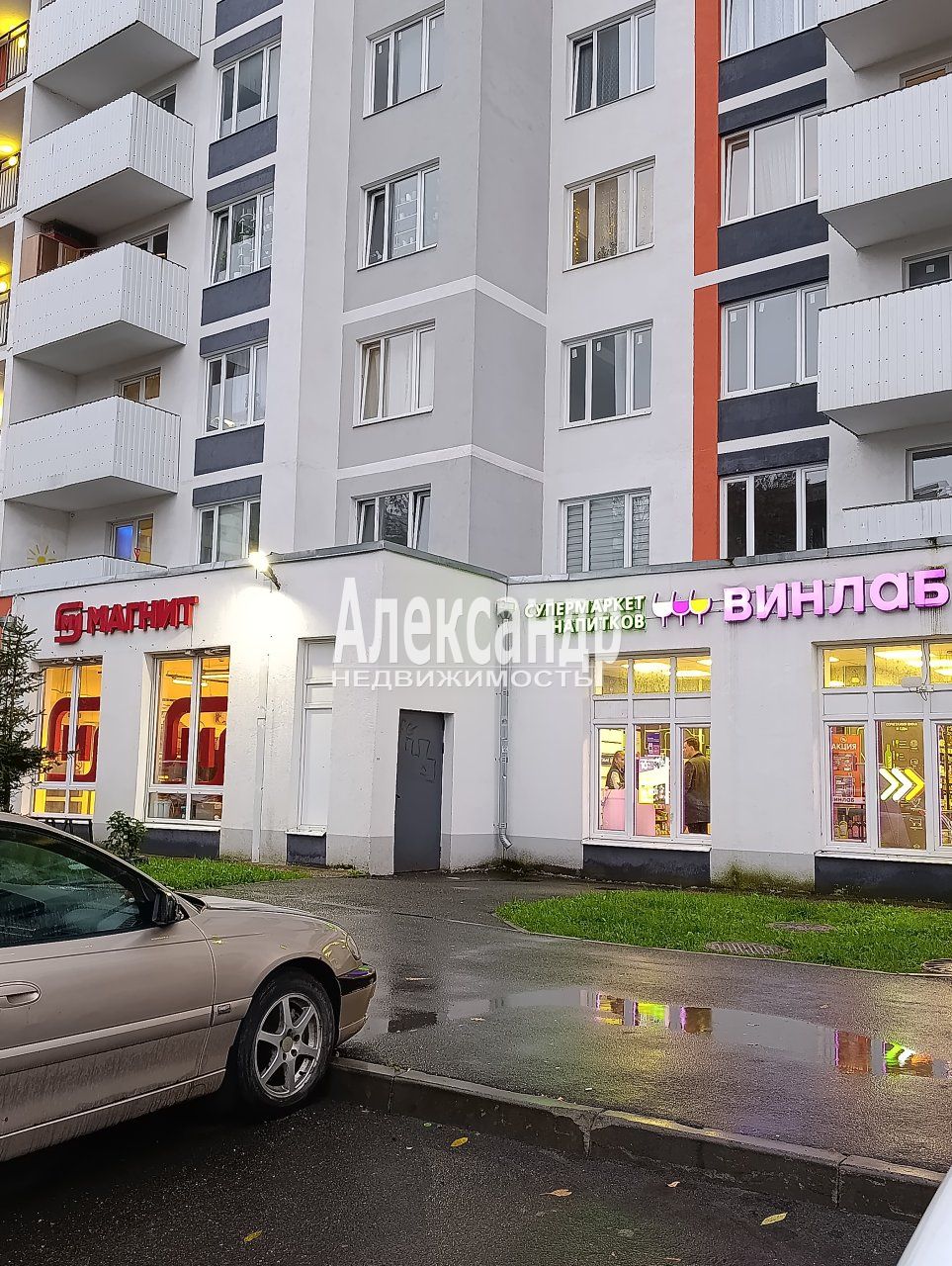 1-комнатная квартира (29м2) на продажу по адресу Санкт-Петербург, Пушкинский район, посёлок Шушары, Московское шоссе, 282, подъезд 1— фото 14 из 17