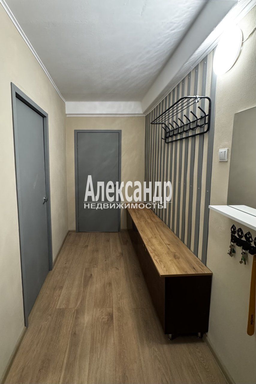 2-комнатная квартира (45м2) в аренду по адресу Санкт-Петербург, проспект Косыгина, 11к2— фото 9 из 22