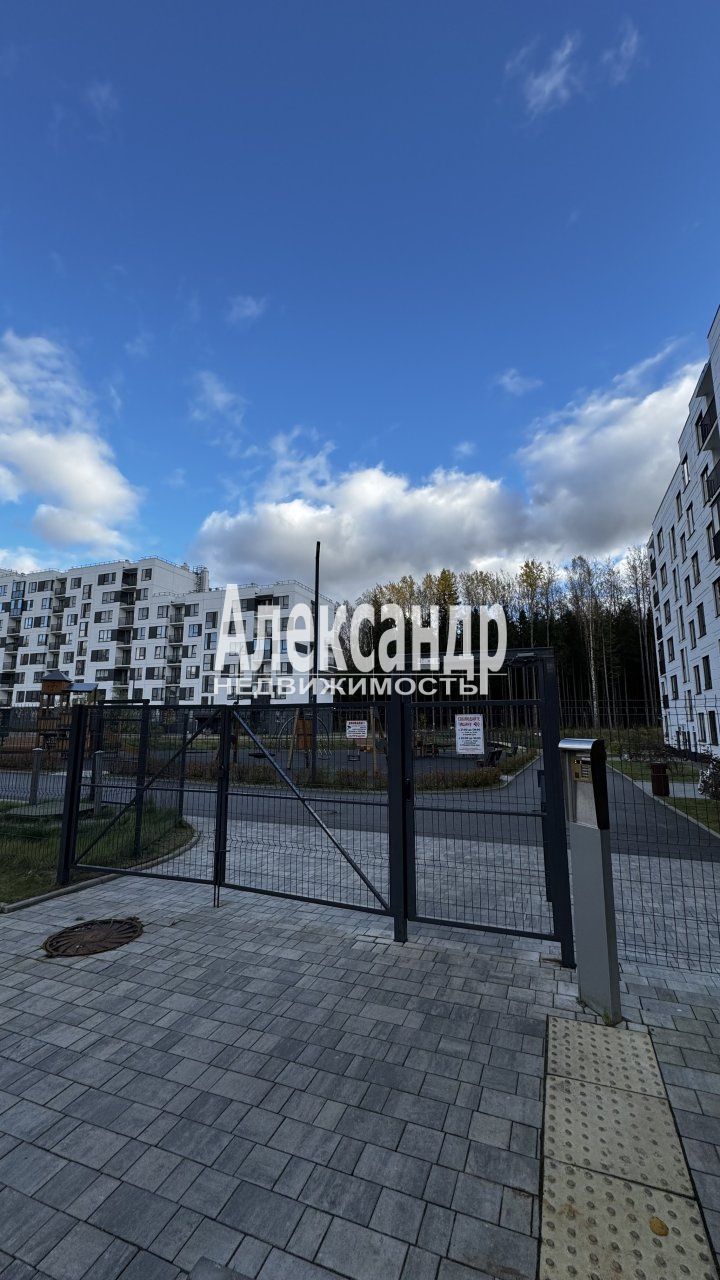 1-комнатная квартира (38м2) в аренду по адресу Ленинградская область, Всеволожский район, Сертолово, Центральная улица, 15— фото 25 из 28