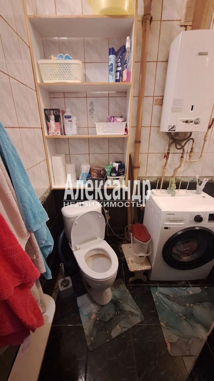2-комнатная квартира (58м2) на продажу по адресу Санкт-Петербург, улица Бабушкина, 29к2— фото 10 из 14