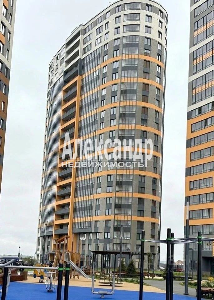 2-комнатная квартира (57м2) на продажу по адресу Ленинградская область, Всеволожский район, Свердловское городское поселение, деревня Новосаратовка, улица Первых, 2к1— фото 19 из 22