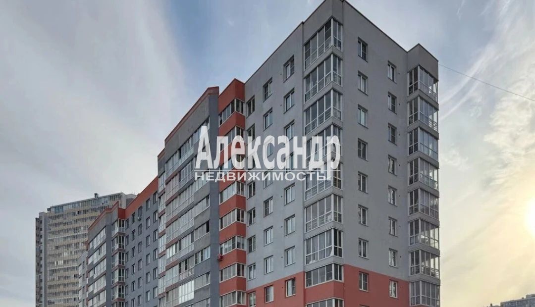 1-комнатная квартира (31м2) в аренду по адресу Ленинградская область, Всеволожский район, Заневское городское поселение, Кудрово, проспект Строителей, 18, подъезд 1— фото 14 из 18