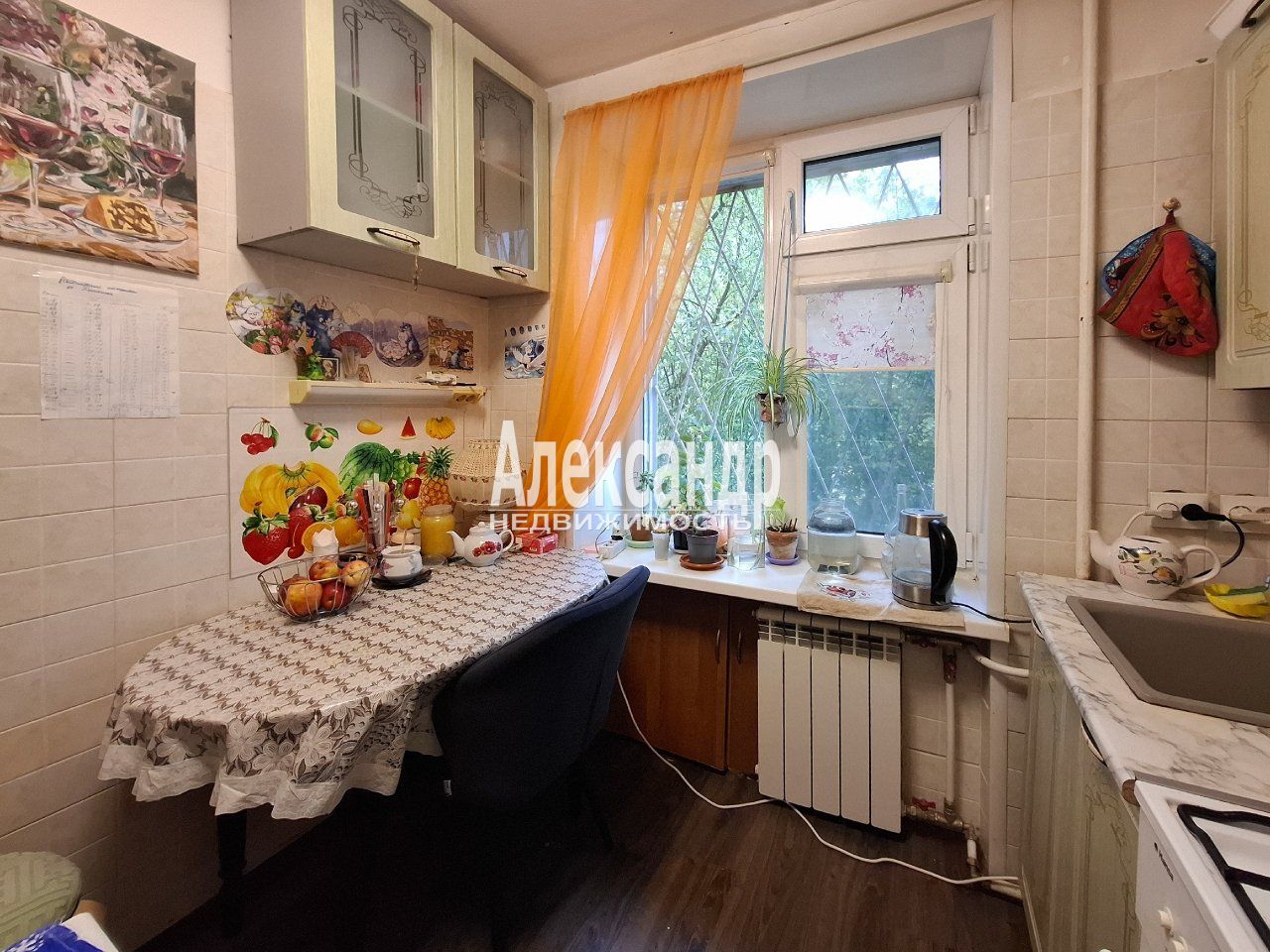 2-комнатная квартира (42м2) на продажу по адресу Санкт-Петербург, Пушкин, Ленинградская улица, 55— фото 10 из 19