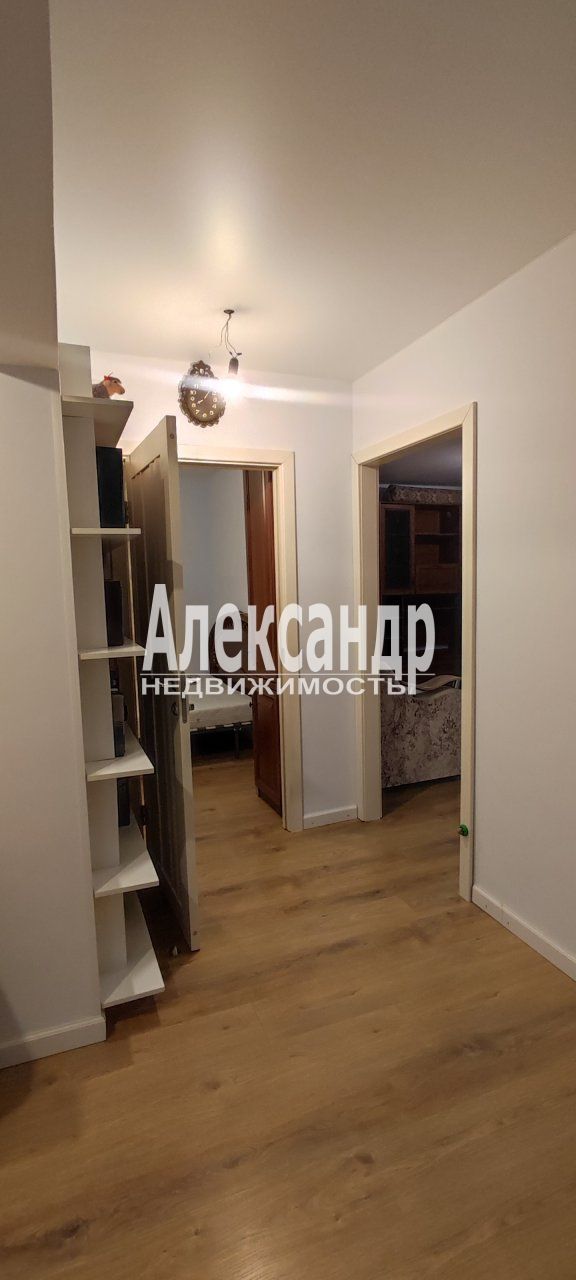 2-комнатная квартира (54м2) на продажу по адресу Ленинградская область, Всеволожский район, Мурино, улица Шувалова, 16/9, подъезд 6— фото 1 из 17