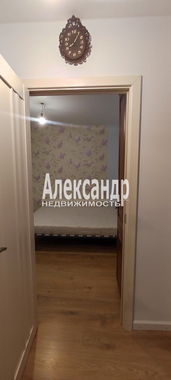 2-комнатная квартира (54м2) на продажу по адресу Ленинградская область, Всеволожский район, Мурино, улица Шувалова, 16/9, подъезд 6— фото 4 из 17
