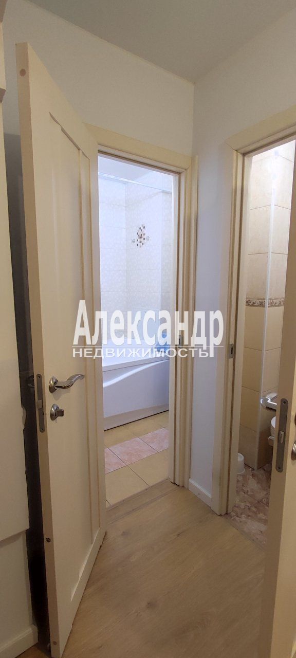 2-комнатная квартира (54м2) на продажу по адресу Ленинградская область, Всеволожский район, Мурино, улица Шувалова, 16/9, подъезд 6— фото 14 из 17