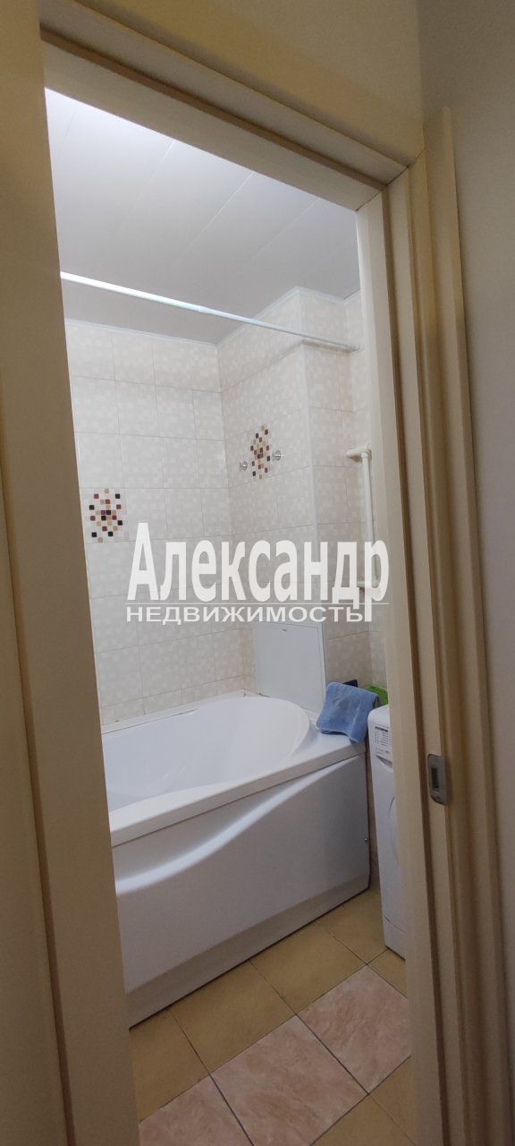2-комнатная квартира (54м2) на продажу по адресу Ленинградская область, Всеволожский район, Мурино, улица Шувалова, 16/9, подъезд 6— фото 15 из 17