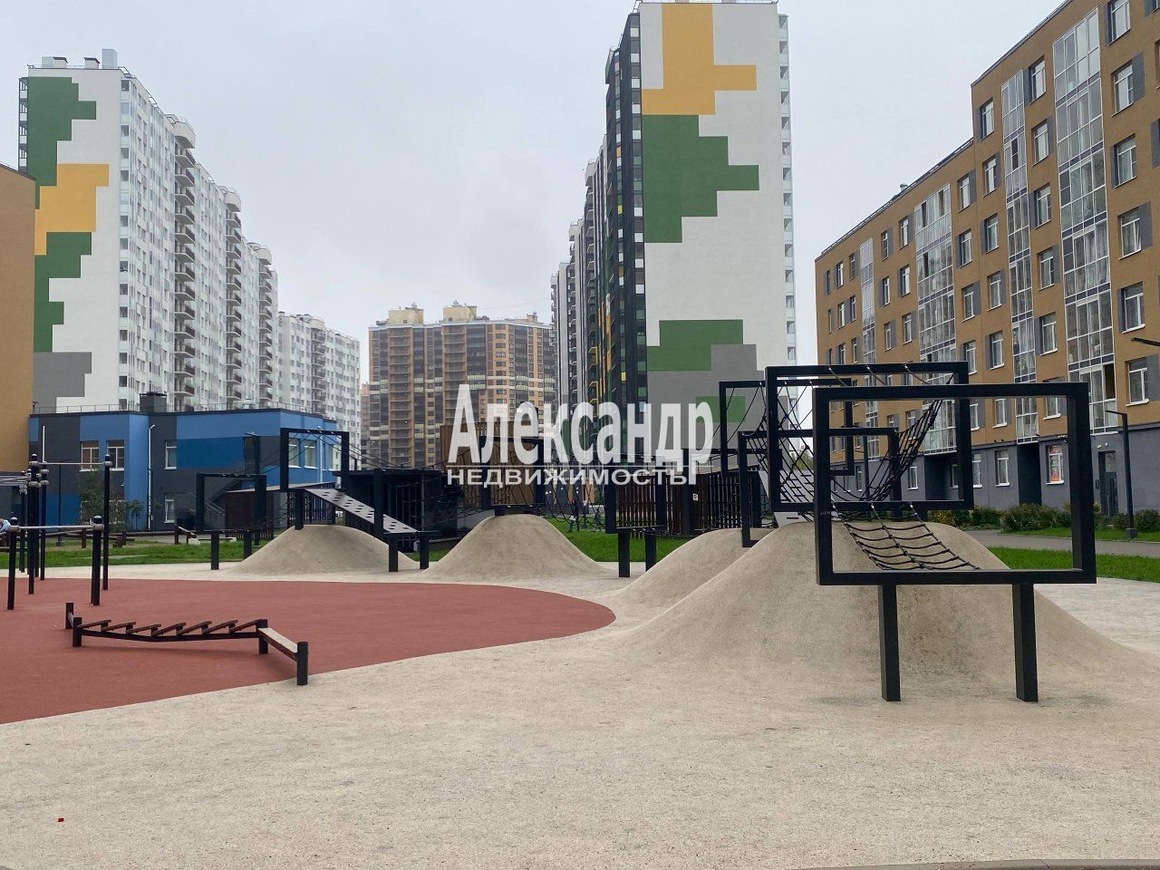 1-комнатная квартира (39м2) на продажу по адресу Ленинградская область, Всеволожский район, Мурино, Ручьёвский проспект, 17к1— фото 4 из 6