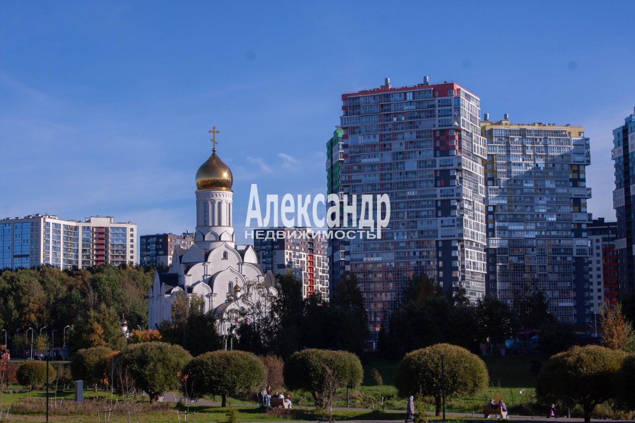 2-комнатная квартира (50м2) на продажу по адресу Ленинградская область, Всеволожский район, Заневское городское поселение, Кудрово, Европейский проспект, 21к1, подъезд 1— фото 19 из 20