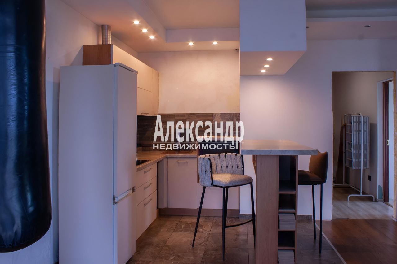 2-комнатная квартира (50м2) на продажу по адресу Ленинградская область, Всеволожский район, Заневское городское поселение, Кудрово, Европейский проспект, 21к1, подъезд 1— фото 4 из 20