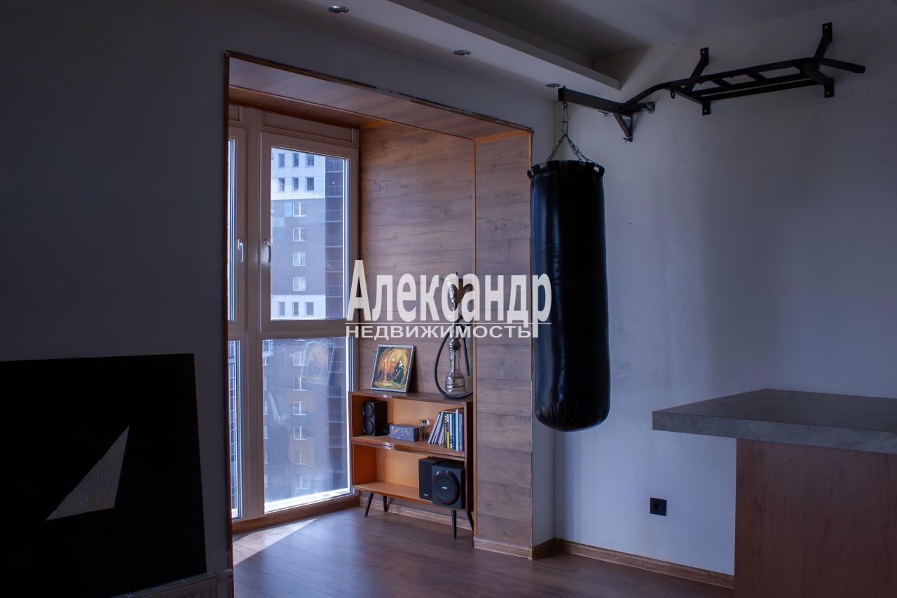 2-комнатная квартира (50м2) на продажу по адресу Ленинградская область, Всеволожский район, Заневское городское поселение, Кудрово, Европейский проспект, 21к1, подъезд 1— фото 3 из 20