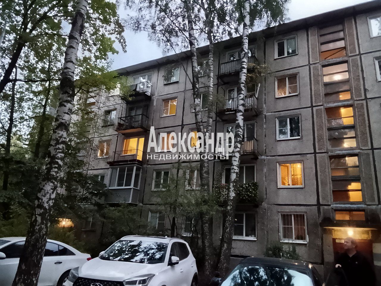 2-комнатная квартира (46м2) на продажу по адресу Санкт-Петербург, исторический район Малая Охта, Казанская улица, 18— фото 11 из 13