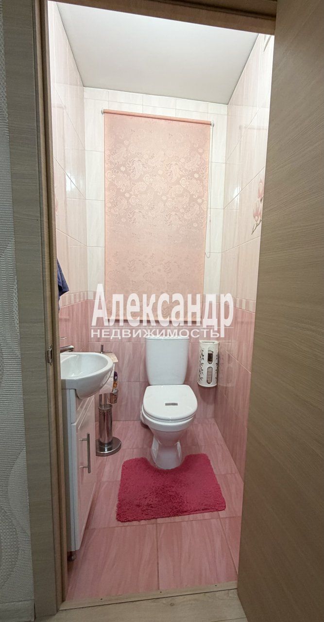2-комнатная квартира (60м2) на продажу по адресу Ленинградская область, Всеволожский район, Агалатовское сельское поселение, деревня Касимово, жилой комплекс Новокасимово, Цветочная улица, 1— фото 11 из 17