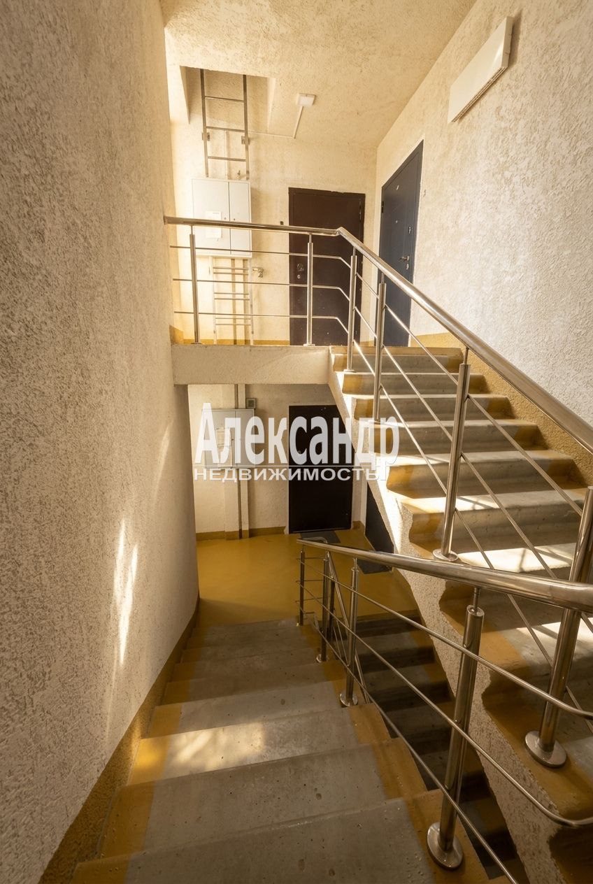 2-комнатная квартира (60м2) на продажу по адресу Ленинградская область, Всеволожский район, Агалатовское сельское поселение, деревня Касимово, жилой комплекс Новокасимово, Цветочная улица, 1— фото 16 из 17