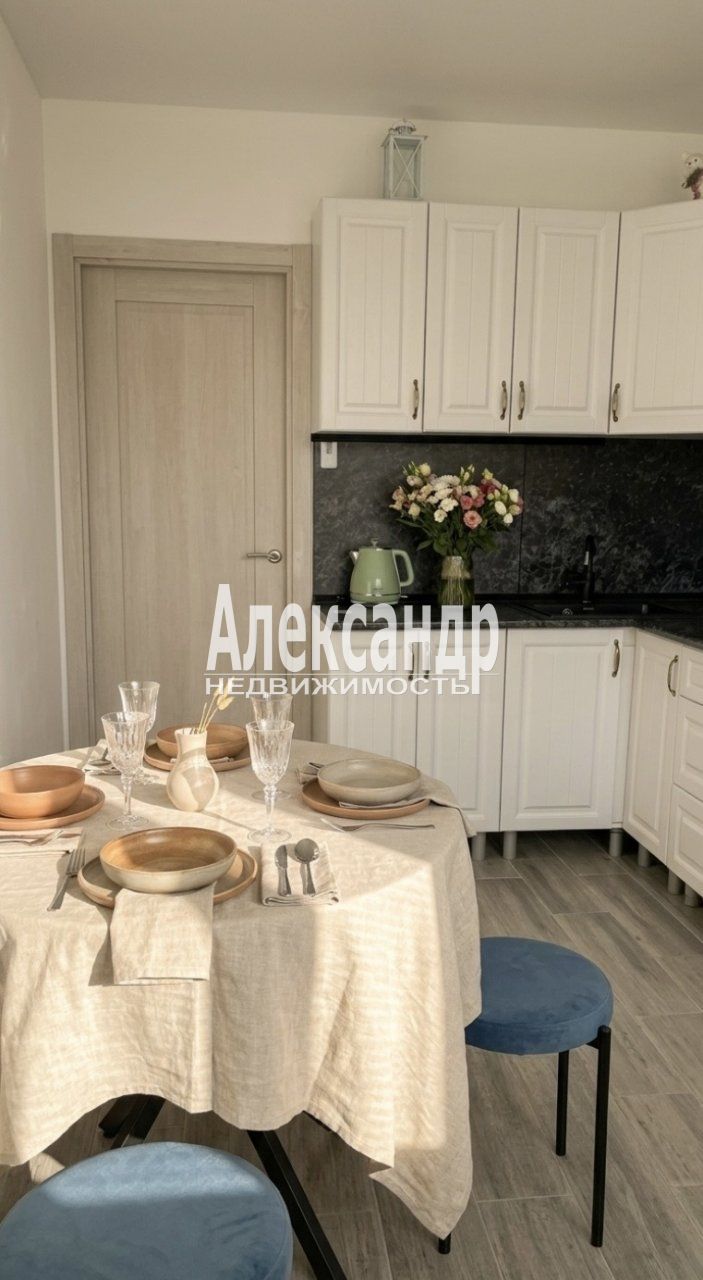 1-комнатная квартира (36м2) на продажу по адресу Ленинградская область, Всеволожский район, Мурино, улица Шувалова, 32— фото 1 из 8