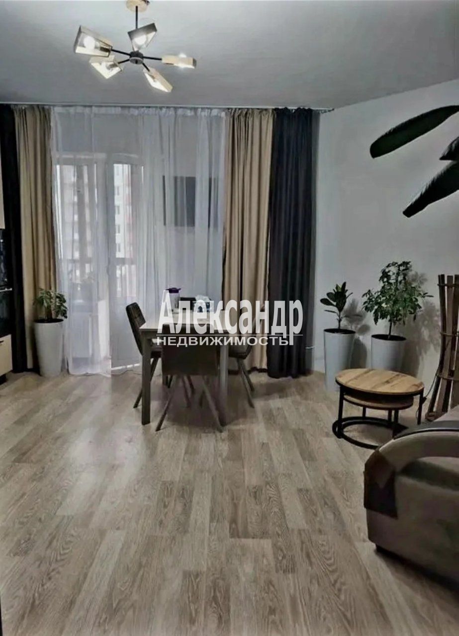 2-комнатная квартира (70м2) на продажу по адресу Ленинградская область, Всеволожский район, Мурино, улица Шоссе в Лаврики, 78к1— фото 3 из 21