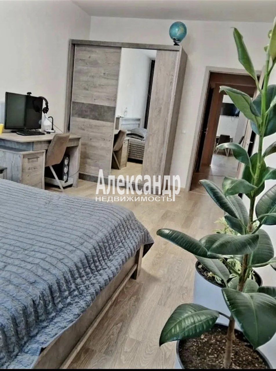 2-комнатная квартира (70м2) на продажу по адресу Ленинградская область, Всеволожский район, Мурино, улица Шоссе в Лаврики, 78к1— фото 9 из 21