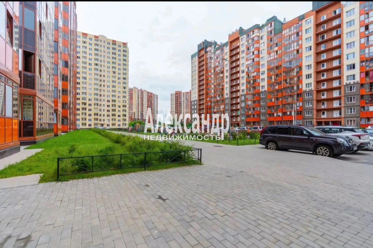 2-комнатная квартира (70м2) на продажу по адресу Ленинградская область, Всеволожский район, Мурино, улица Шоссе в Лаврики, 78к1— фото 23 из 26