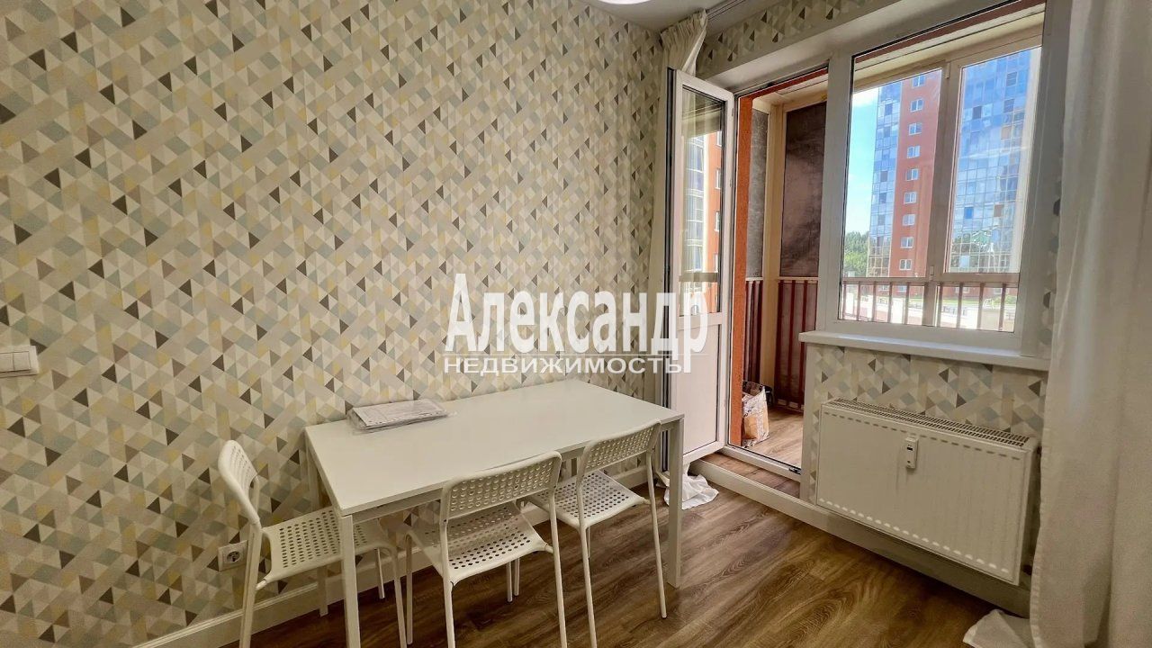 1-комнатная квартира (33м2) на продажу по адресу Ленинградская область, Всеволожский район, Мурино, Оборонная улица, 37к2— фото 6 из 11