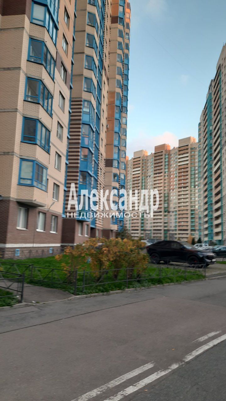 1-комнатная квартира (35м2) на продажу по адресу Ленинградская область, Всеволожский район, Заневское городское поселение, Кудрово, Европейский проспект, 14к4— фото 1 из 24