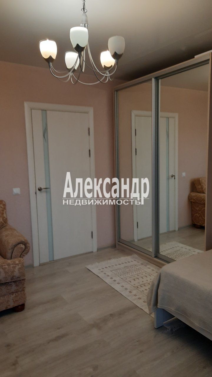 1-комнатная квартира (35м2) на продажу по адресу Ленинградская область, Всеволожский район, Заневское городское поселение, Кудрово, Европейский проспект, 14к4— фото 4 из 24