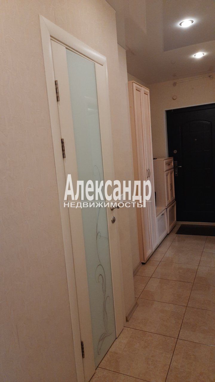1-комнатная квартира (35м2) на продажу по адресу Ленинградская область, Всеволожский район, Заневское городское поселение, Кудрово, Европейский проспект, 14к4— фото 9 из 24