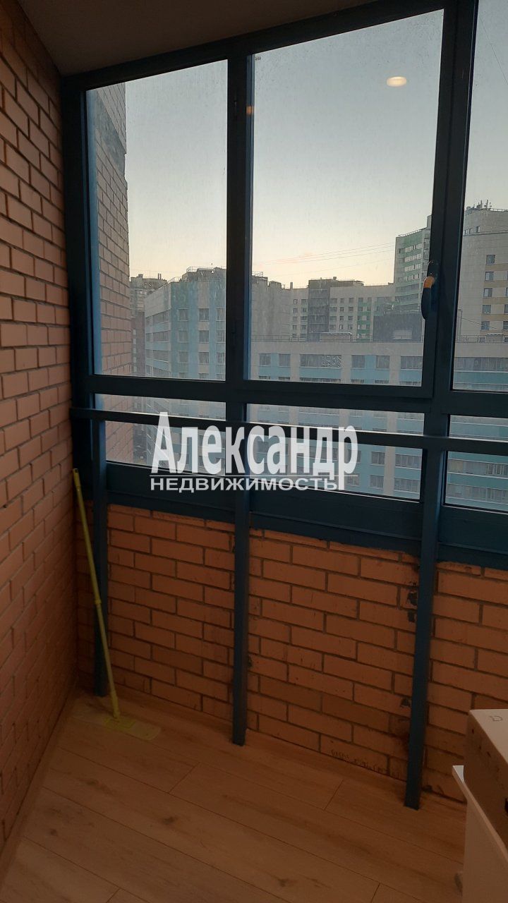 1-комнатная квартира (35м2) на продажу по адресу Ленинградская область, Всеволожский район, Заневское городское поселение, Кудрово, Европейский проспект, 14к4— фото 17 из 24