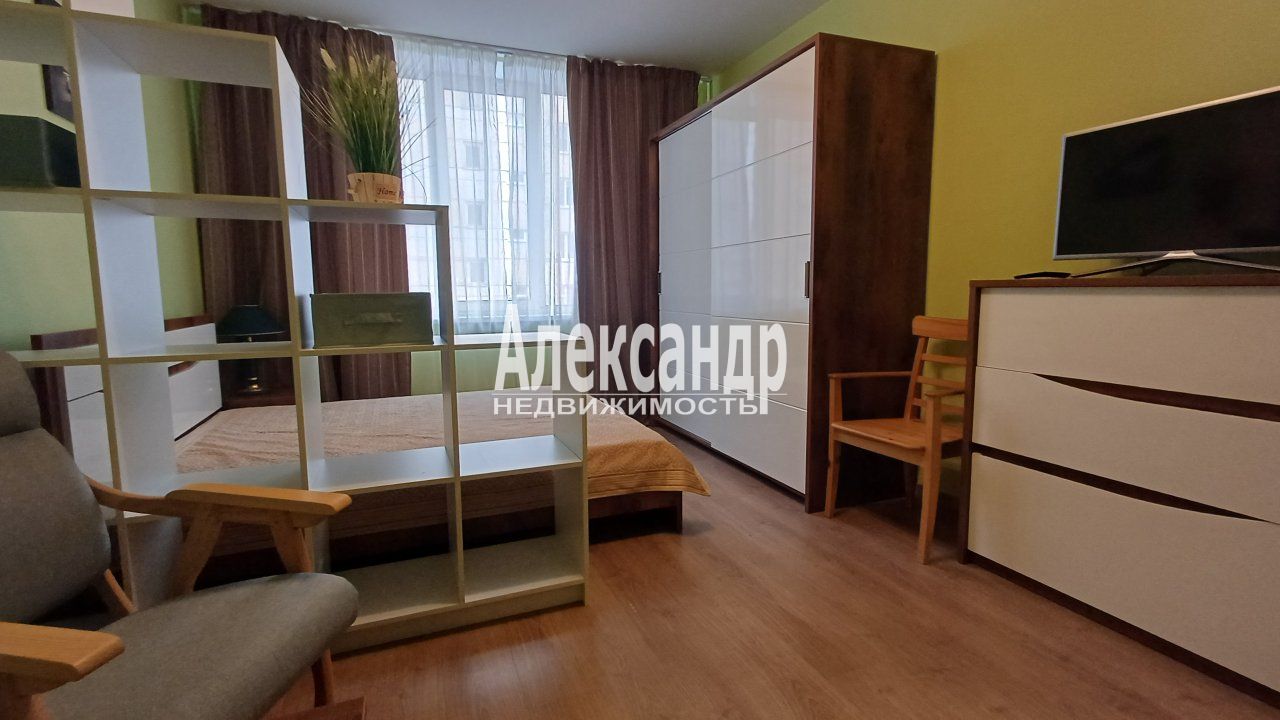 1-комнатная квартира площадью 42 м2