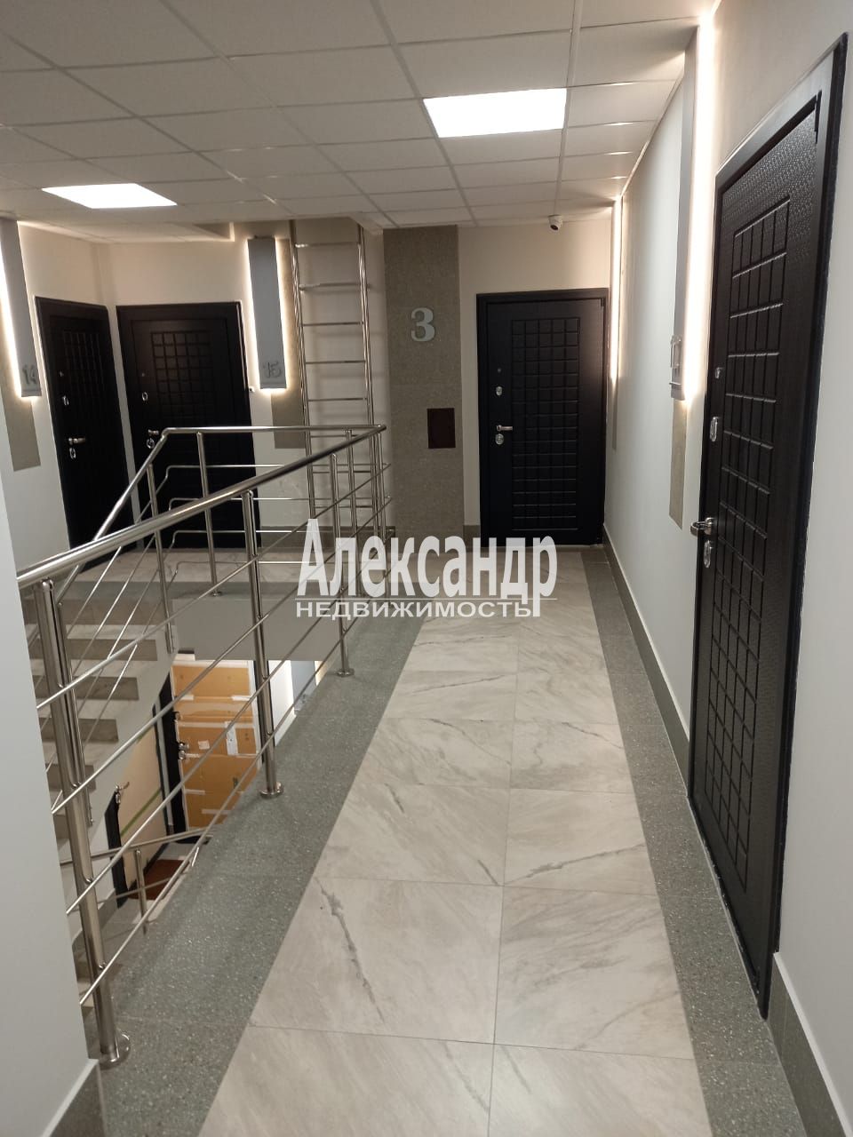 1-комнатная квартира (38м2) на продажу по адресу Ленинградская область, Всеволожск, переулок Вахрушева, 15— фото 11 из 13