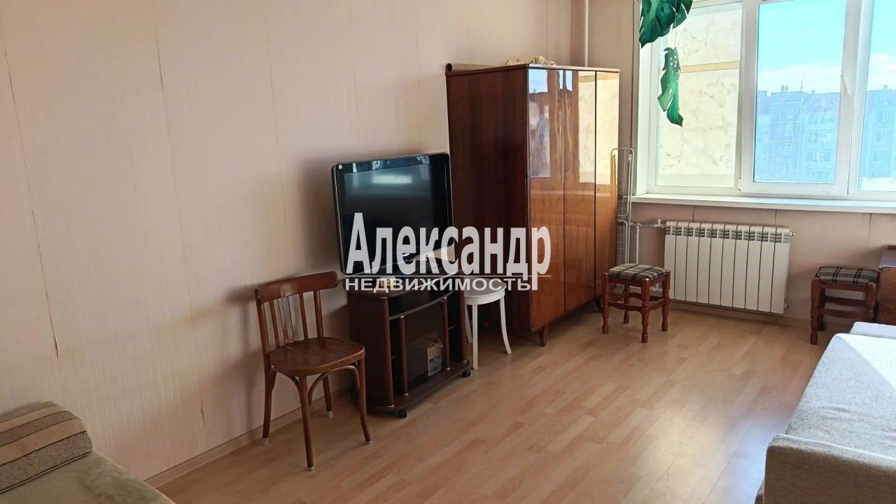 1-комнатная квартира площадью 43 м2