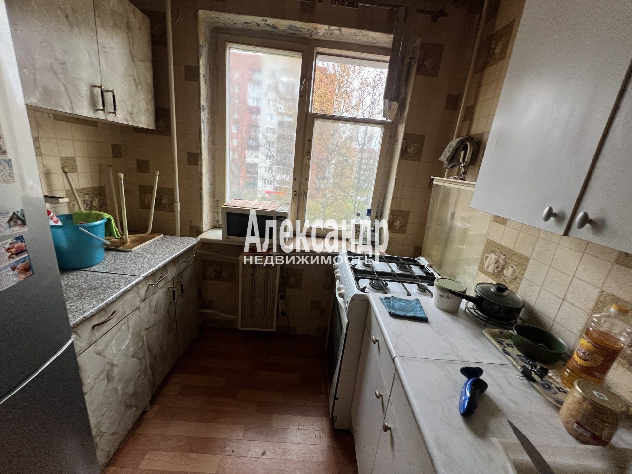 Комната в 3-комнатной квартире (63м2) на продажу по адресу Ленинградская область, Всеволожск, Ленинградская улица, 17— фото 11 из 13