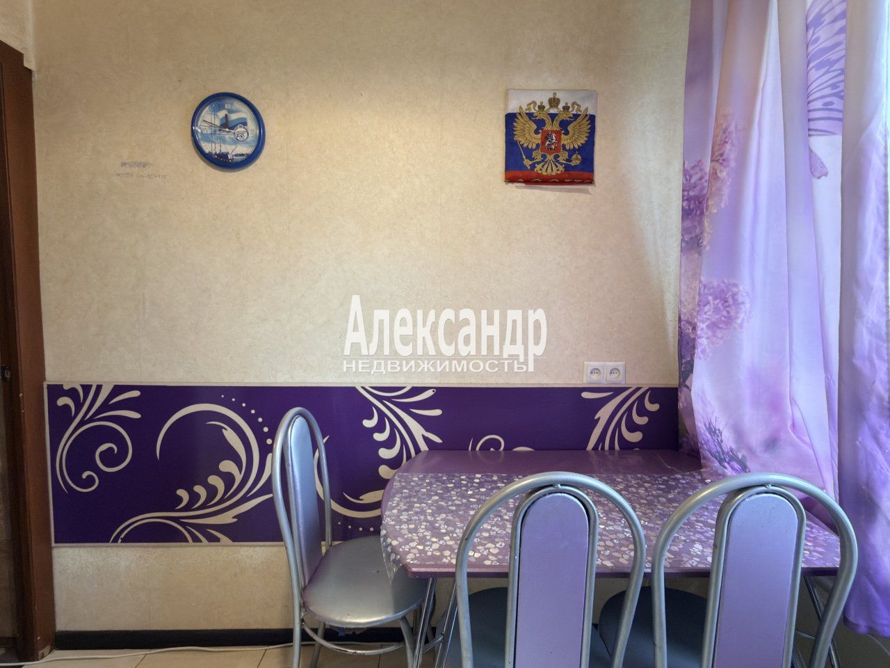 1-комнатная квартира (30м2) на продажу по адресу Санкт-Петербург, Караваевская улица, 25к3, подъезд 4— фото 5 из 10