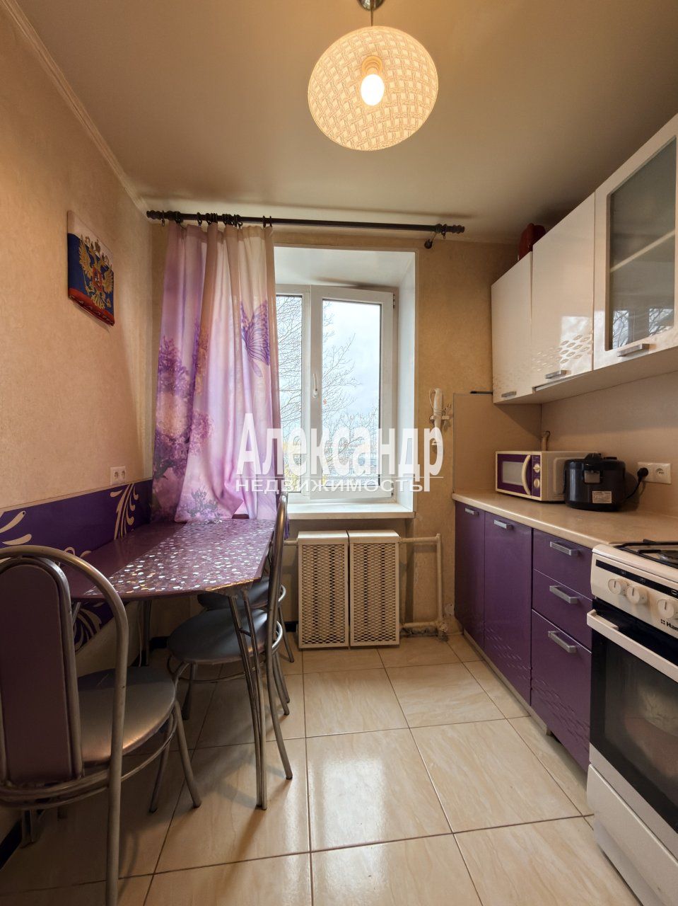 1-комнатная квартира (30м2) на продажу по адресу Санкт-Петербург, Караваевская улица, 25к3, подъезд 4— фото 6 из 10
