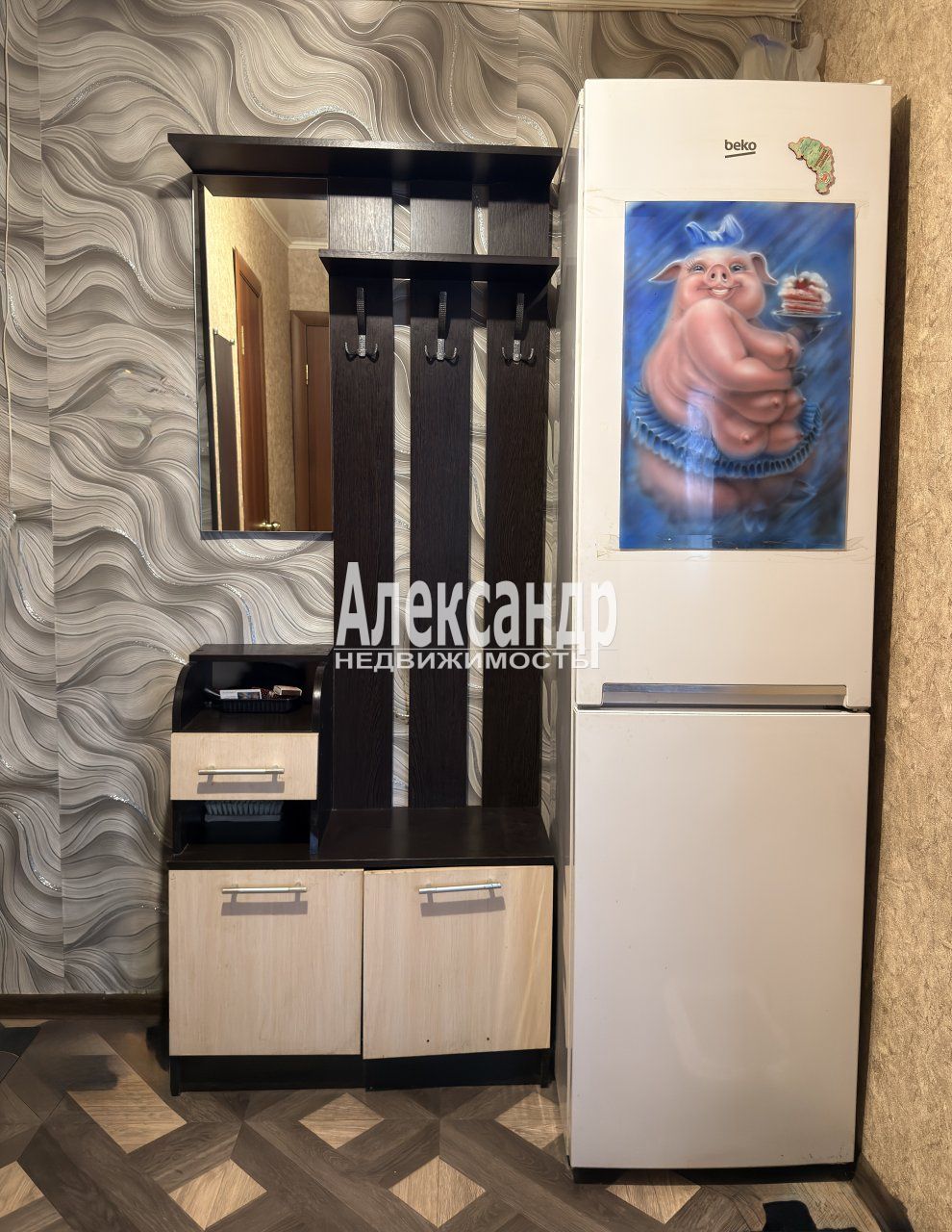 1-комнатная квартира (30м2) на продажу по адресу Санкт-Петербург, Караваевская улица, 25к3, подъезд 4— фото 8 из 10