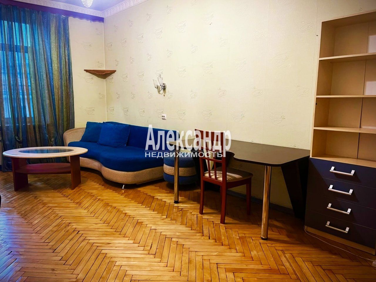 2-комнатная квартира (55м2) на продажу по адресу Санкт-Петербург, Нарвский проспект, 13, подъезд 1— фото 16 из 31