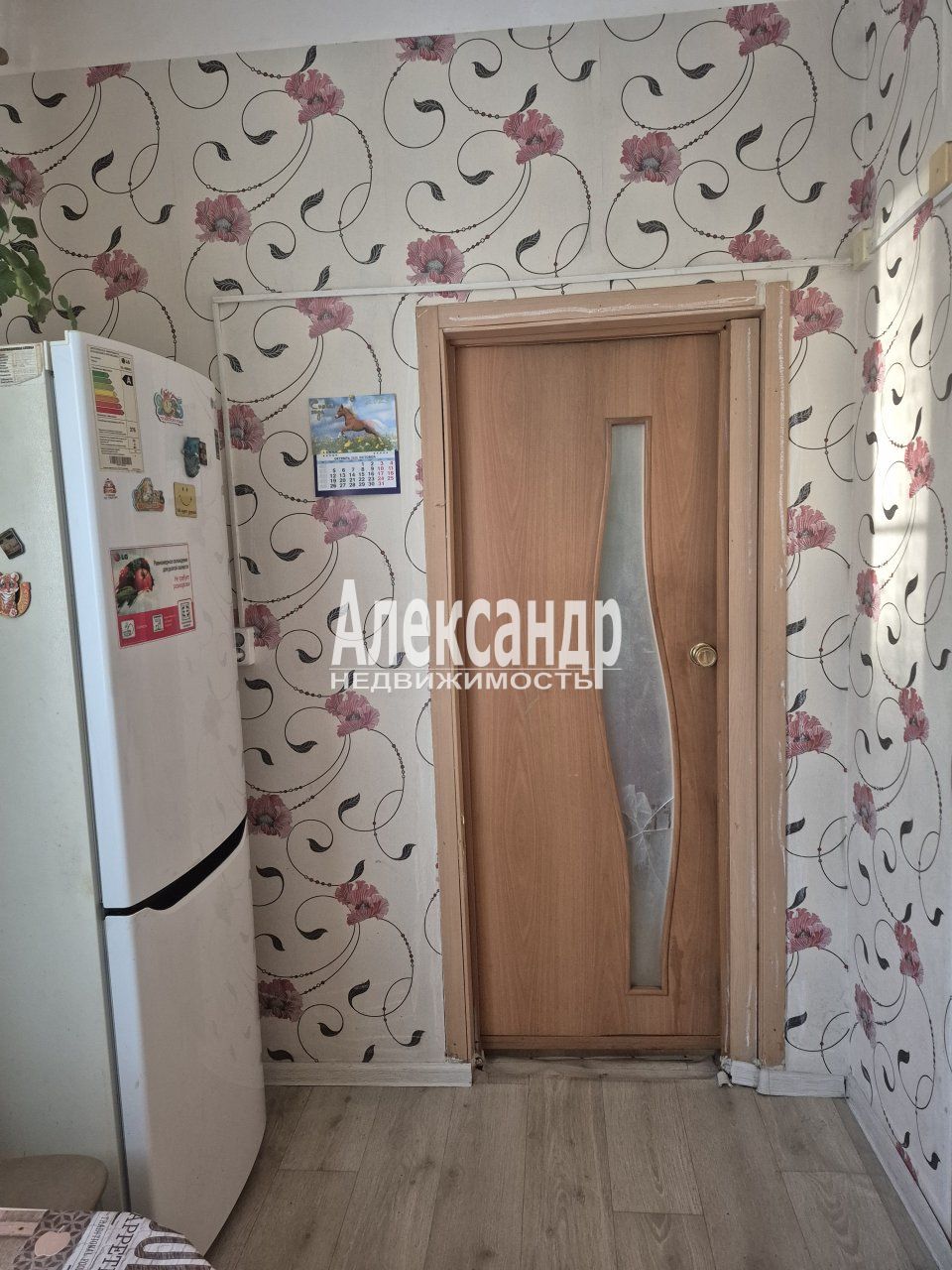 2-комнатная квартира (45м2) на продажу по адресу Ленинградская область, Кировск, улица Кирова, 25— фото 3 из 28