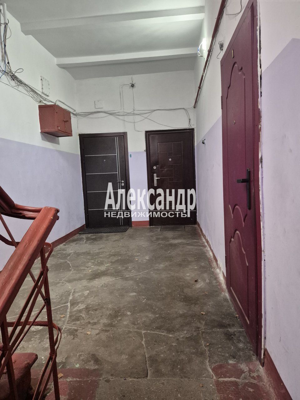 2-комнатная квартира (45м2) на продажу по адресу Ленинградская область, Кировск, улица Кирова, 25— фото 22 из 28
