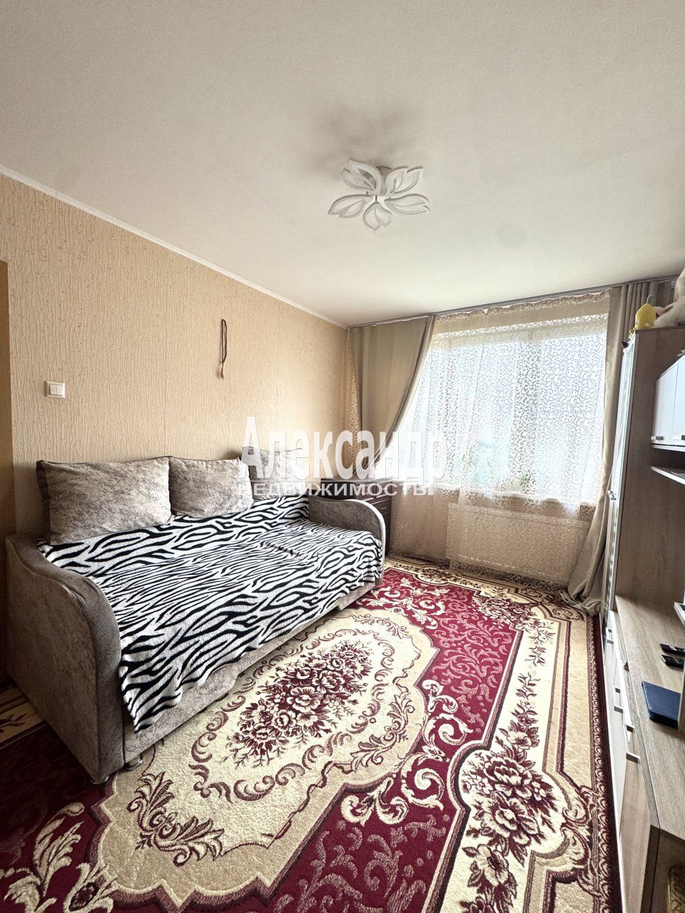 1-комнатная квартира (29м2) на продажу по адресу Санкт-Петербург, Будапештская улица, 72к3— фото 4 из 22
