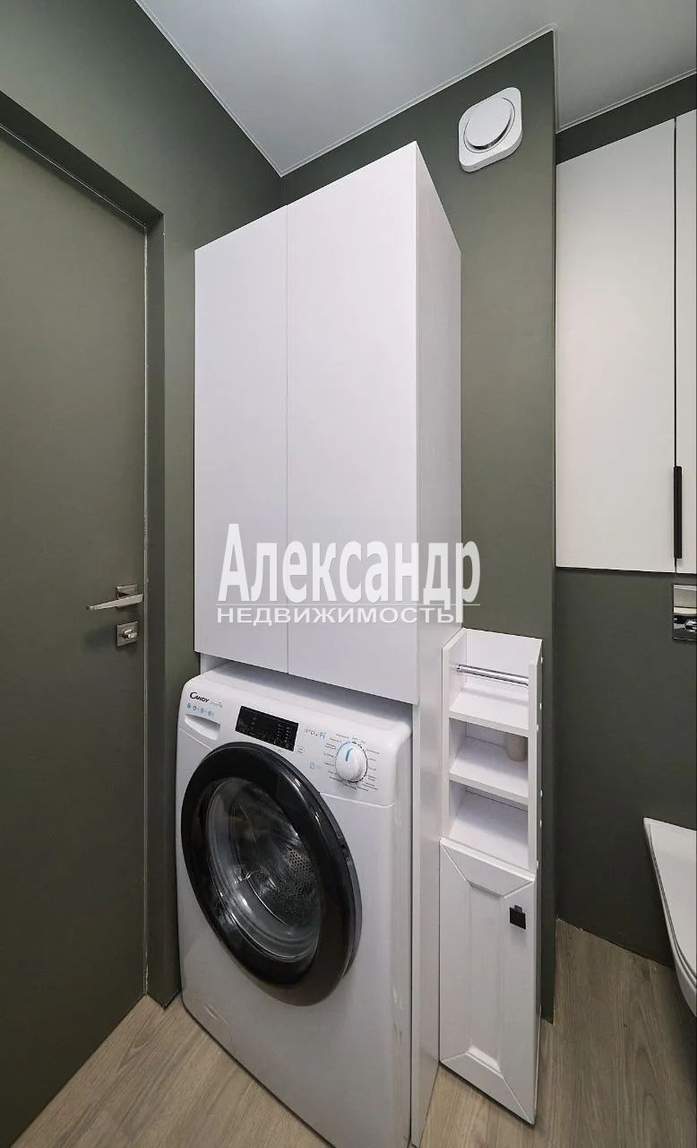 1-комнатная квартира (35м2) на продажу по адресу Ленинградская область, Всеволожский район, городской посёлок имени Свердлова, Западный проезд, 14— фото 14 из 18