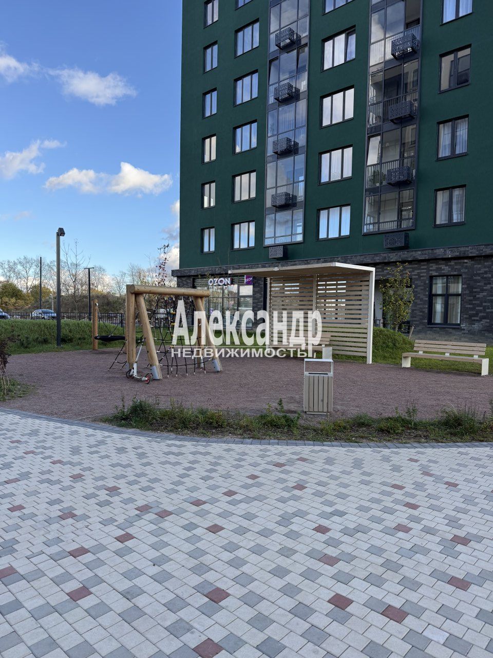 1-комнатная квартира (33м2) на продажу по адресу Ленинградская область, Ломоносовский район, Лаголовское сельское поселение, деревня Лаголово, Дудергофская улица, 1к1— фото 3 из 20