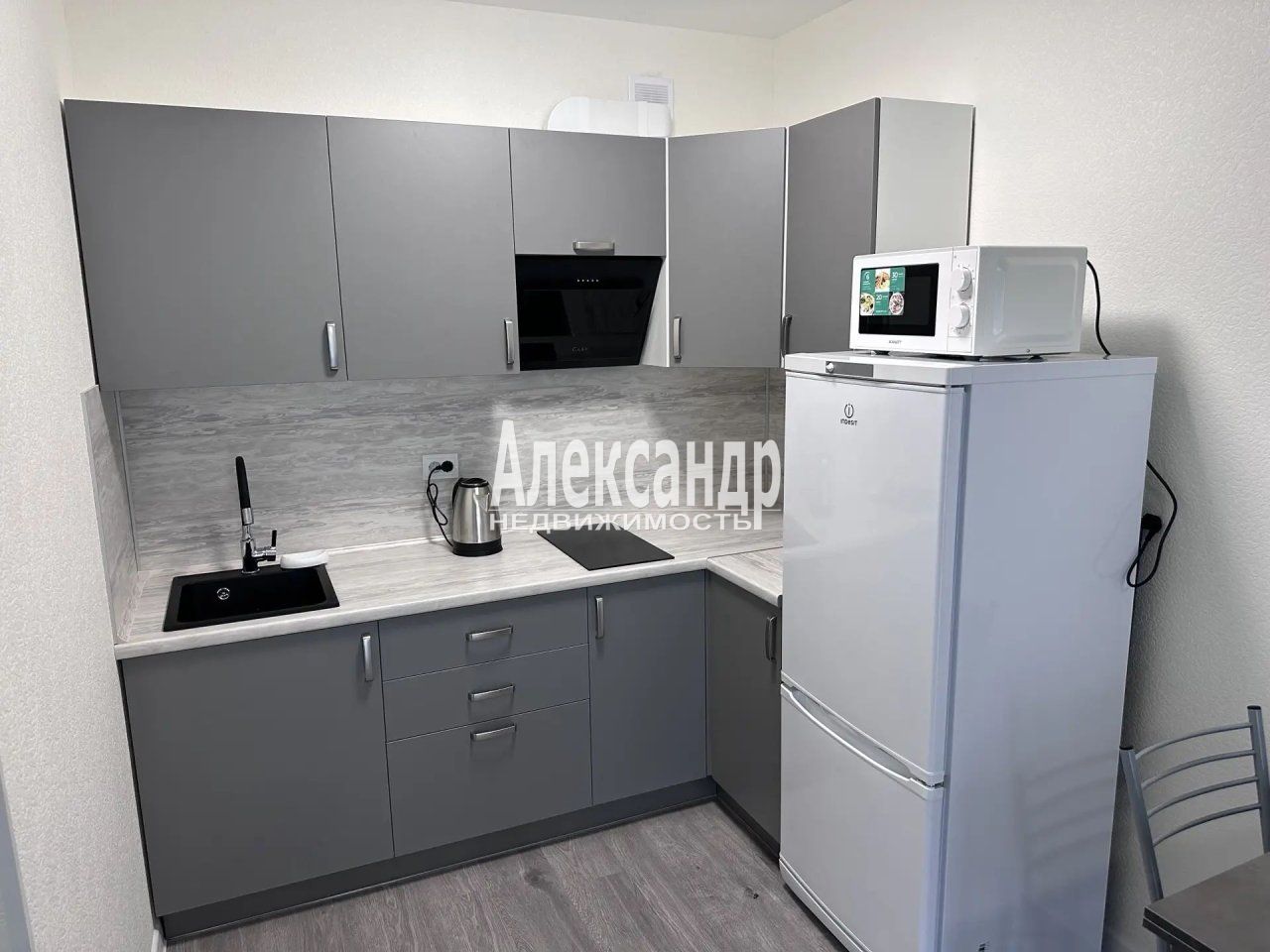 1-комнатная квартира площадью 35 м2