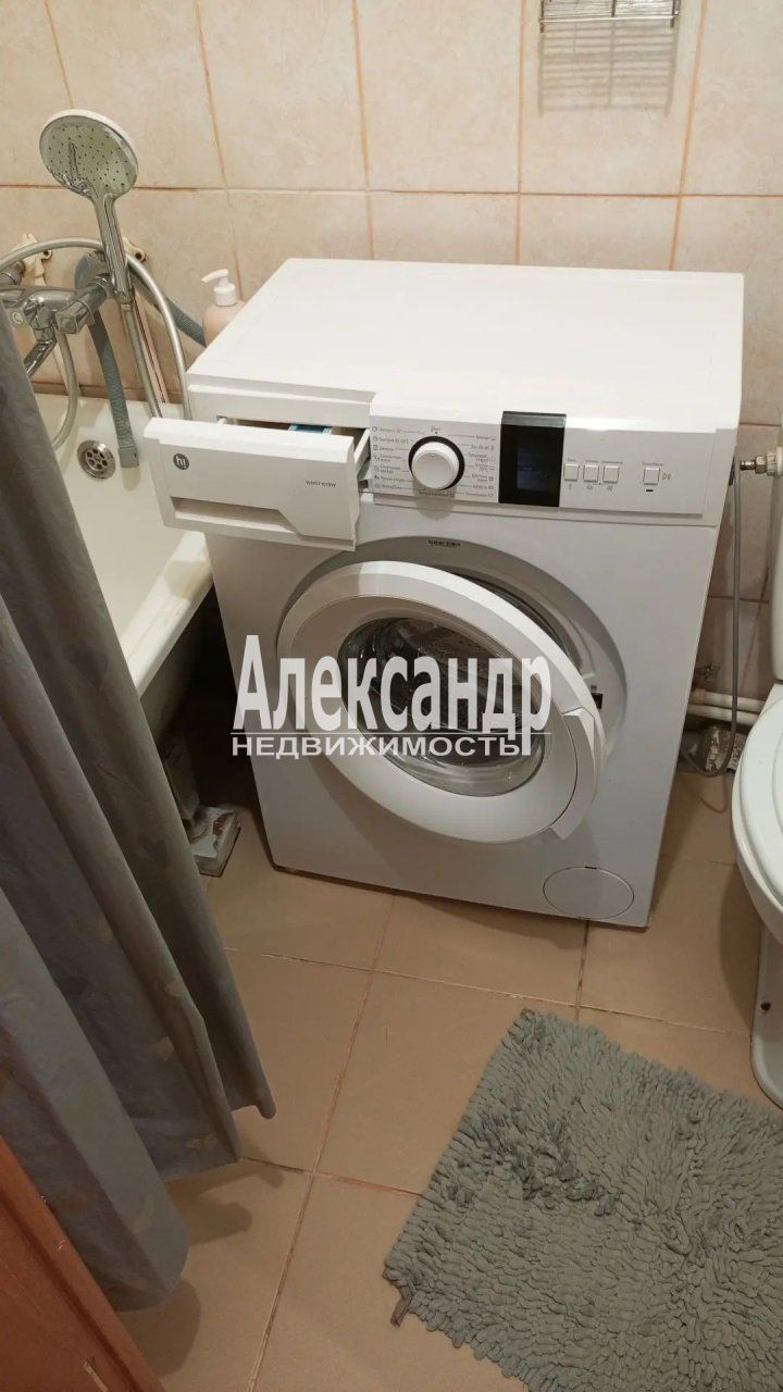 1-комнатная квартира (36м2) в аренду по адресу Ленинградская область, Всеволожский район, Мурино, Оборонная улица, 53— фото 6 из 12