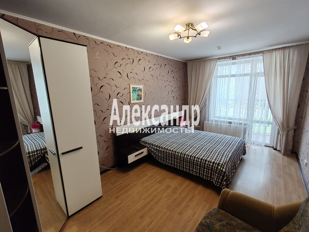 1-комнатная квартира (50м2) в аренду по адресу Санкт-Петербург, улица Адмирала Трибуца, 7— фото 16 из 37