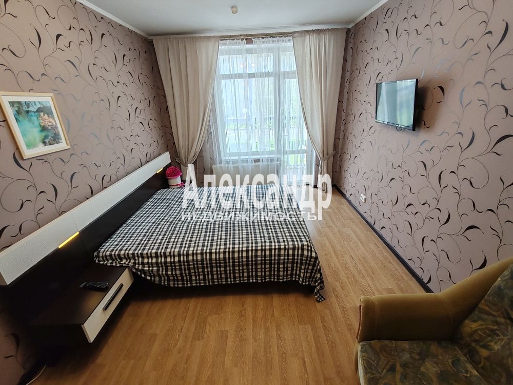 1-комнатная квартира (50м2) в аренду по адресу Санкт-Петербург, улица Адмирала Трибуца, 7— фото 17 из 37