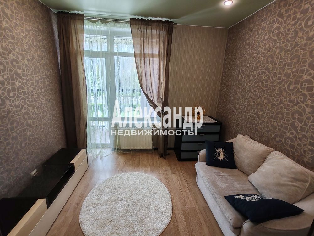 1-комнатная квартира (50м2) в аренду по адресу Санкт-Петербург, улица Адмирала Трибуца, 7— фото 7 из 37