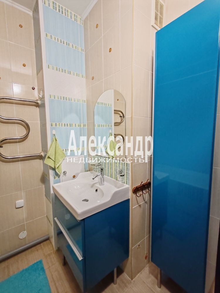 1-комнатная квартира (50м2) в аренду по адресу Санкт-Петербург, улица Адмирала Трибуца, 7— фото 26 из 37