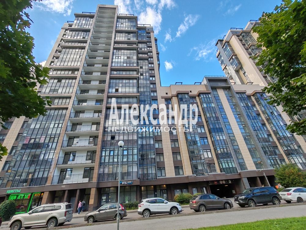 1-комнатная квартира (50м2) в аренду по адресу Санкт-Петербург, улица Адмирала Трибуца, 7— фото 33 из 37